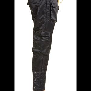 Rhude Satin Snap Cargo Pants